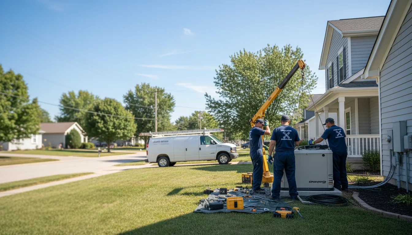 Generator Installation in Horseshoe Bay, TX near me